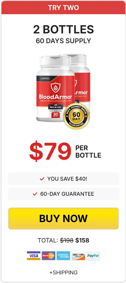 BloodArmor 2-Bottle Price